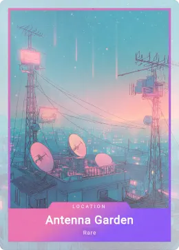 Antenna Garden card