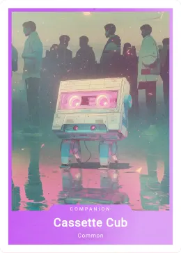 Cassette Cub card