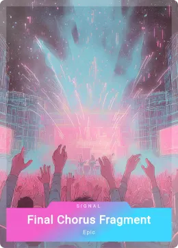 Final Chorus Fragment card