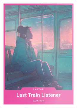 Last Train Listener card