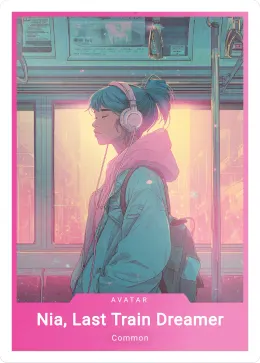 Nia, Last Train Dreamer card