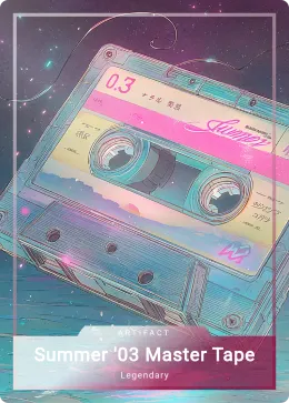 Summer '03 Master Tape card