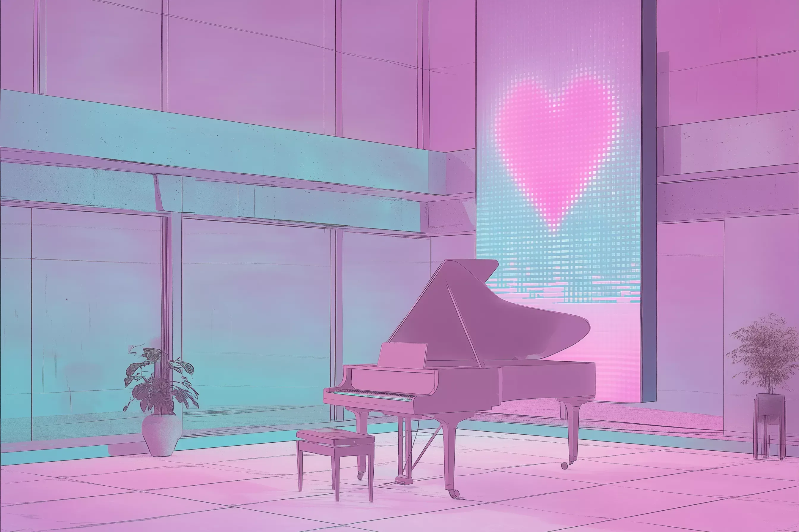 ME The Robots Glitch In My Heart Piano Version Artwork Song Artwork artwork for ME & The Robots official website by ME & The Robots
