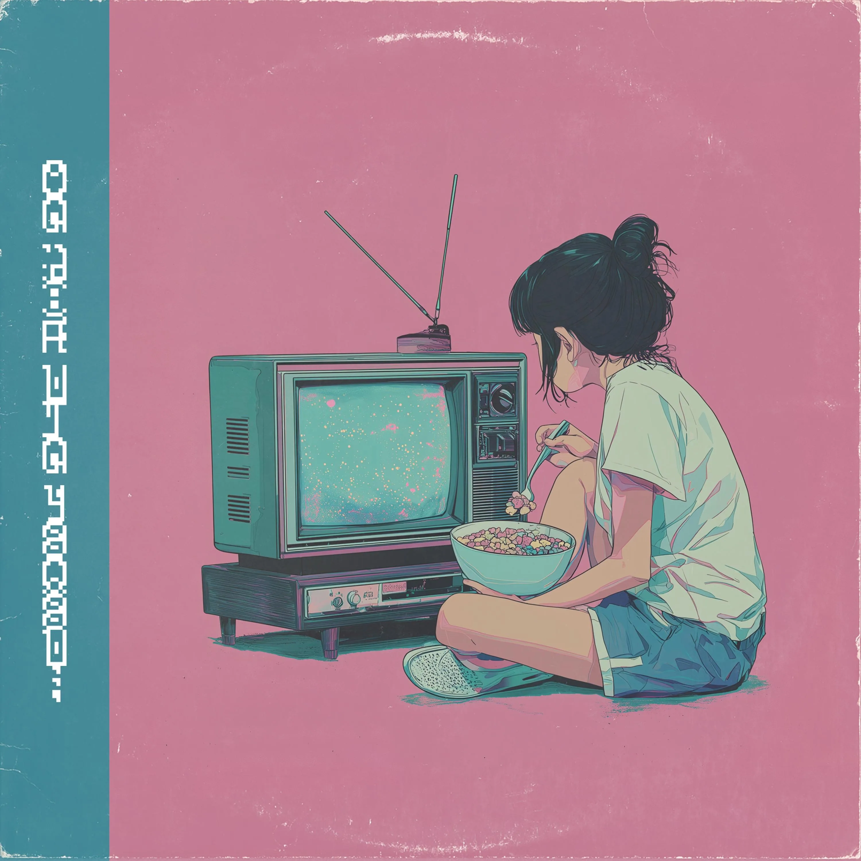 Saturday Morning Cartoons (5AM Version) artwork from Wave 2: Echoes by ME & The Robots