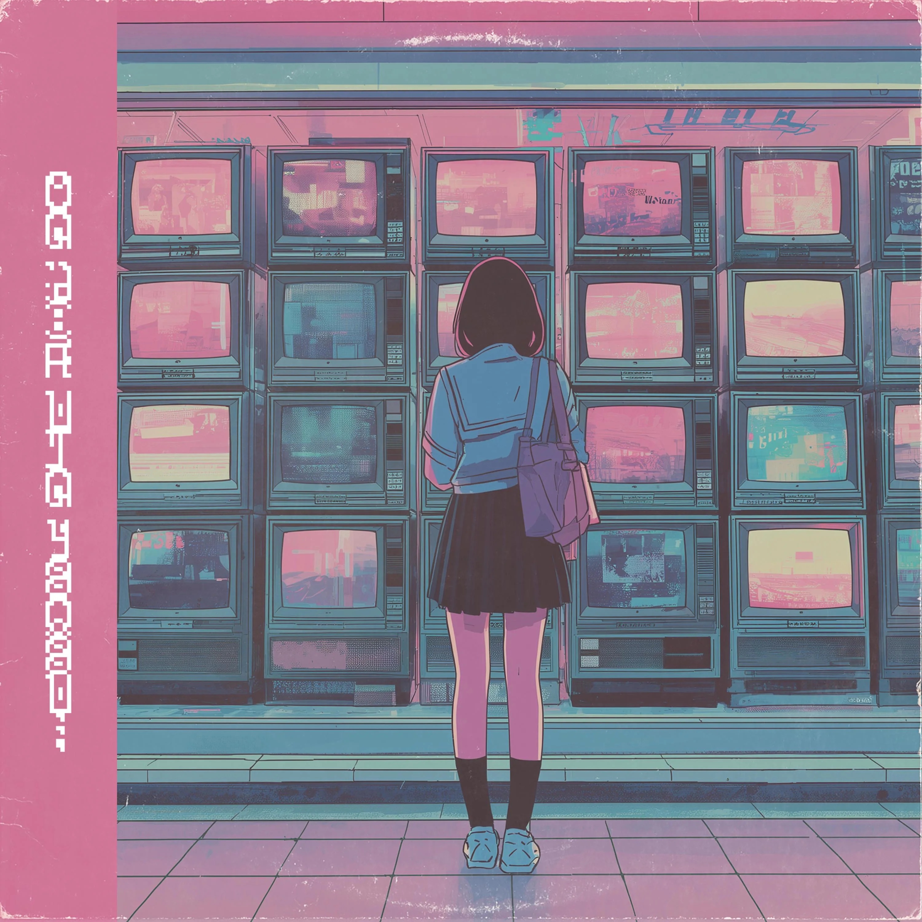 VHS Collection (Rewind Version) artwork from Wave 2: Echoes by ME & The Robots