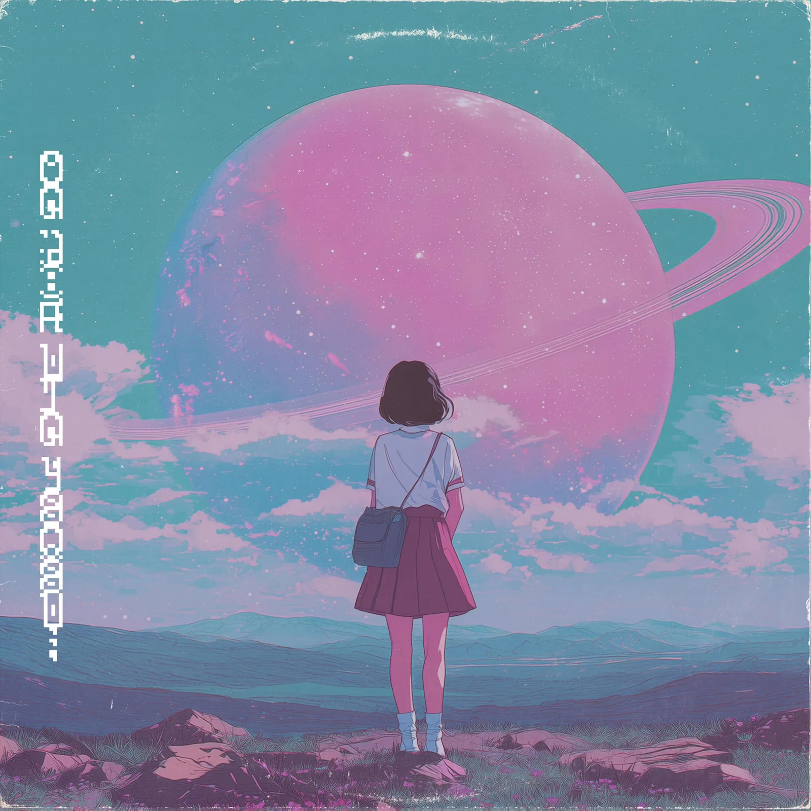 ME The Robots Wave Echoes Album Cover for ME & The Robots official website by ME & The Robots