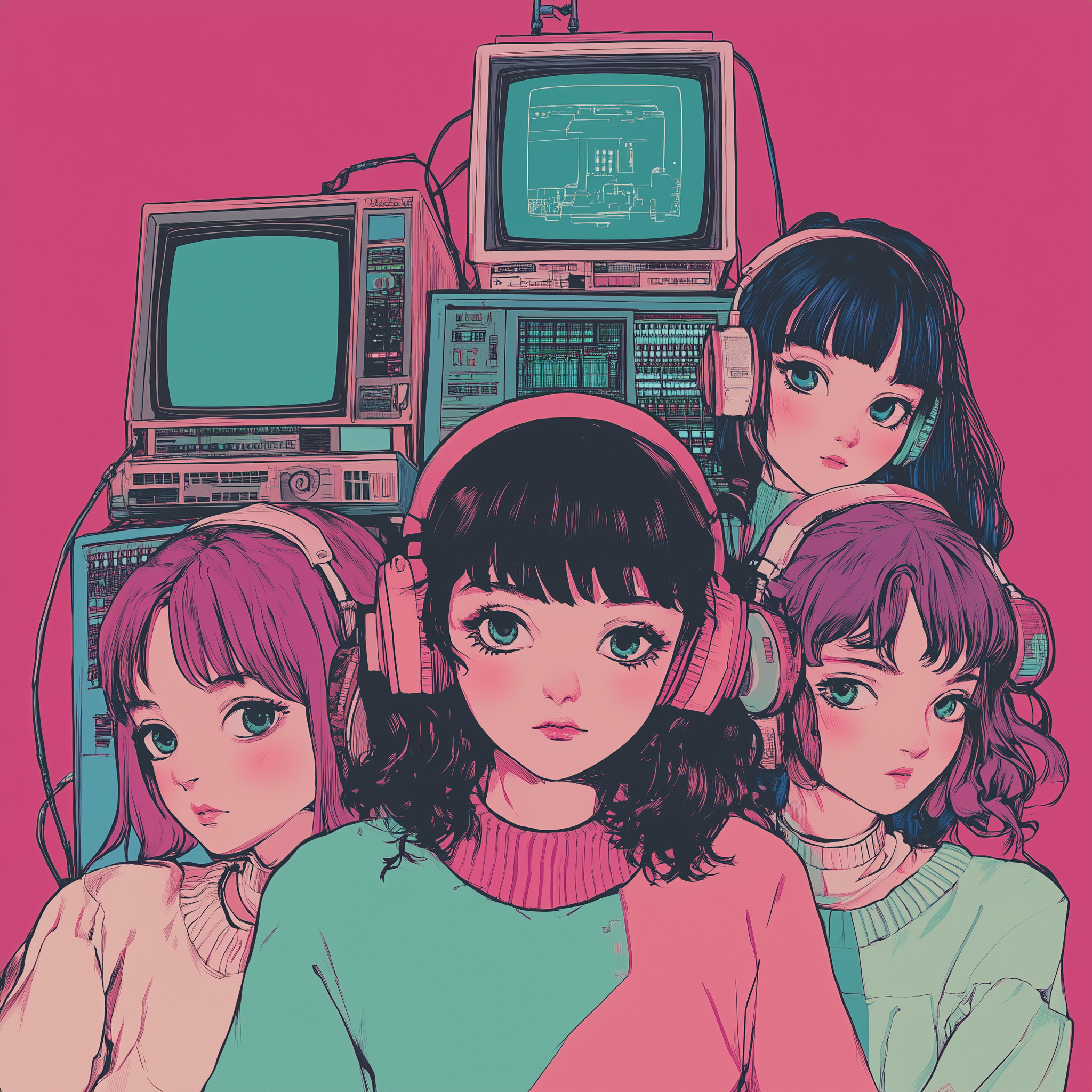 ME & The Robots Band members