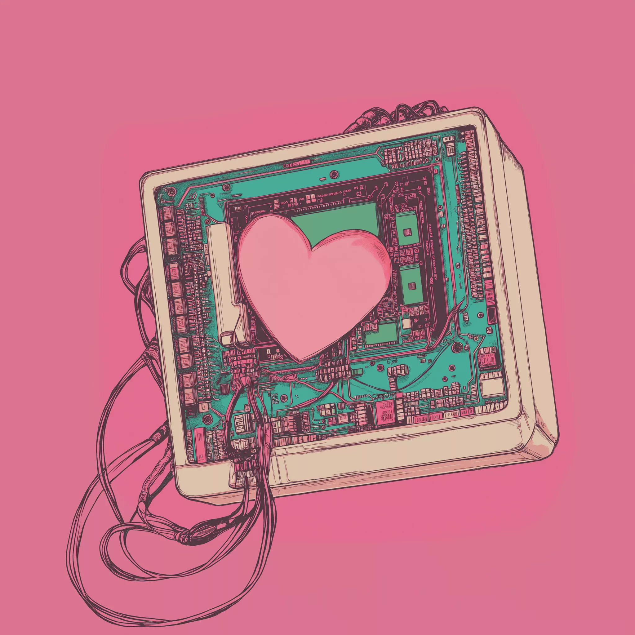 ME & The Robots glitch in my heart lyrics